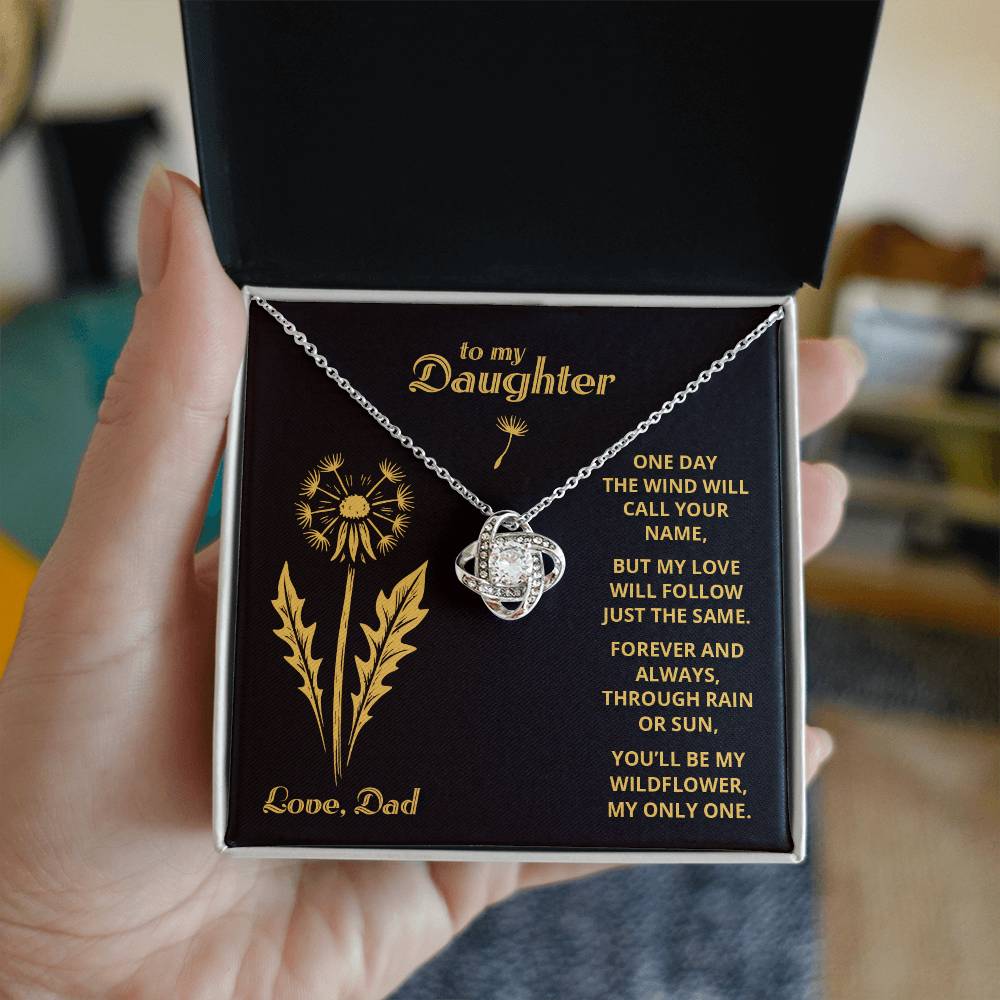 My Wildflower 5 - To My Daughter - Love Knot