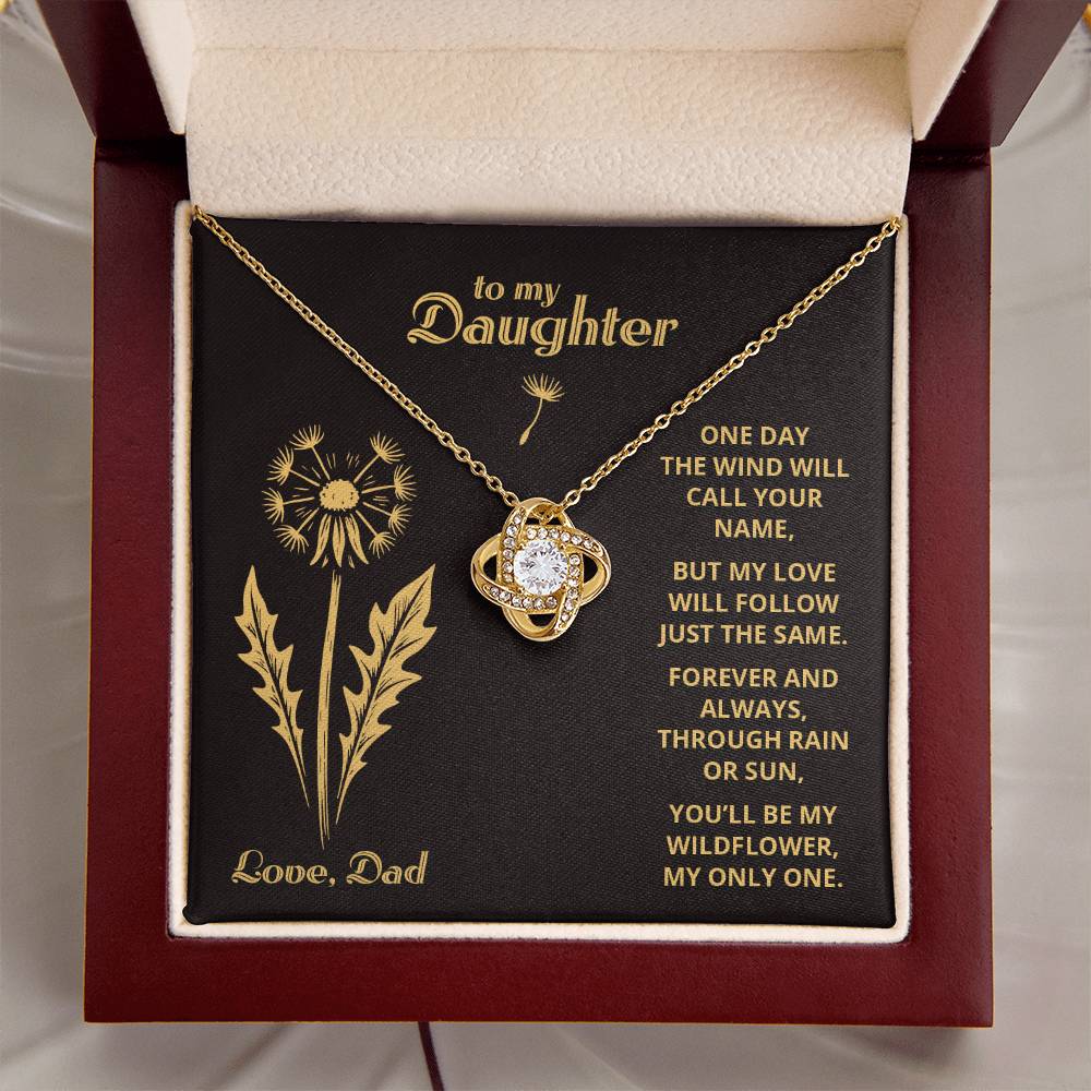 My Wildflower 5 - To My Daughter - Love Knot