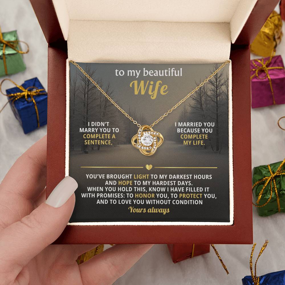 Honor 2 - To My Wife - Love Knot