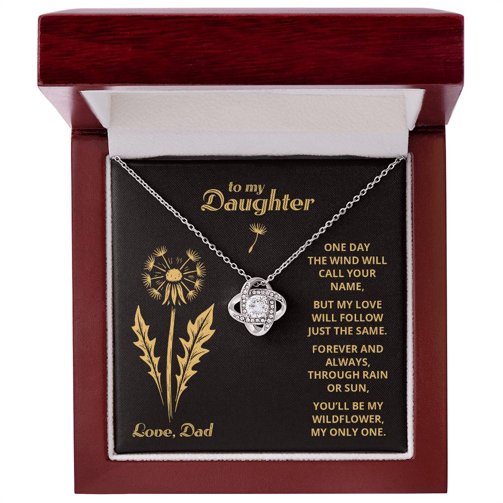 My Wildflower 5 - To My Daughter - Love Knot