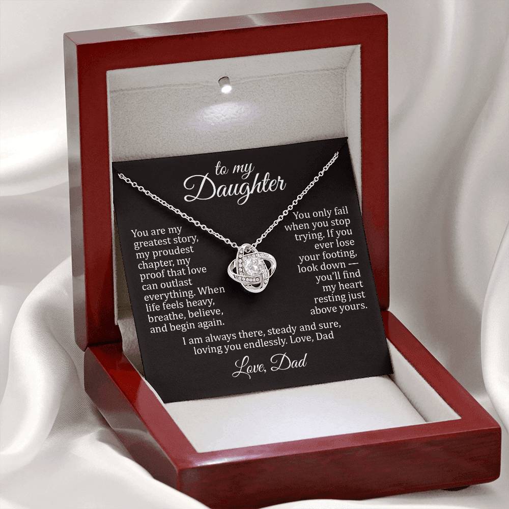 My Greatest Story II - To My Daughter - Love Knot