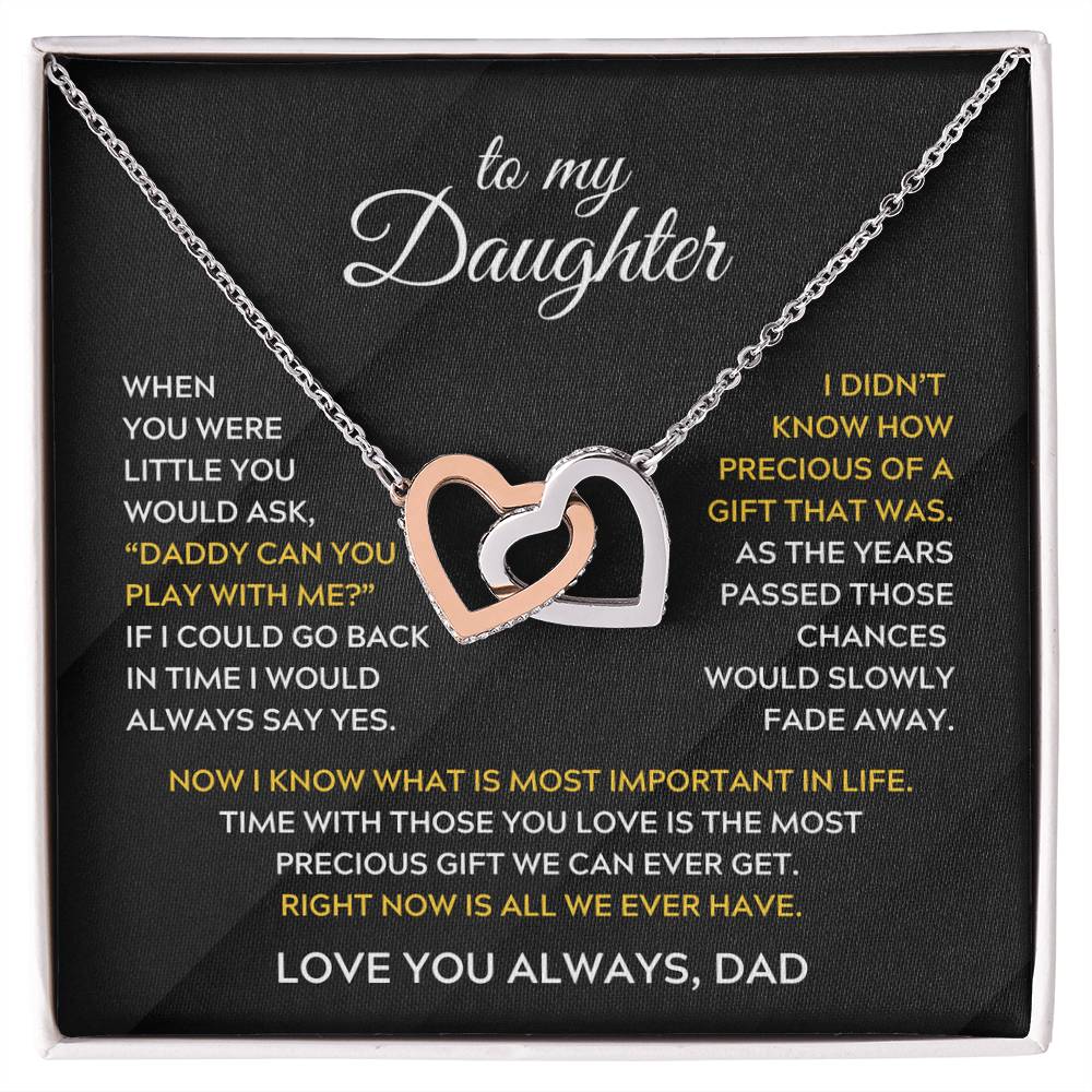 When You Were Little - To My Daughter - Interlocking