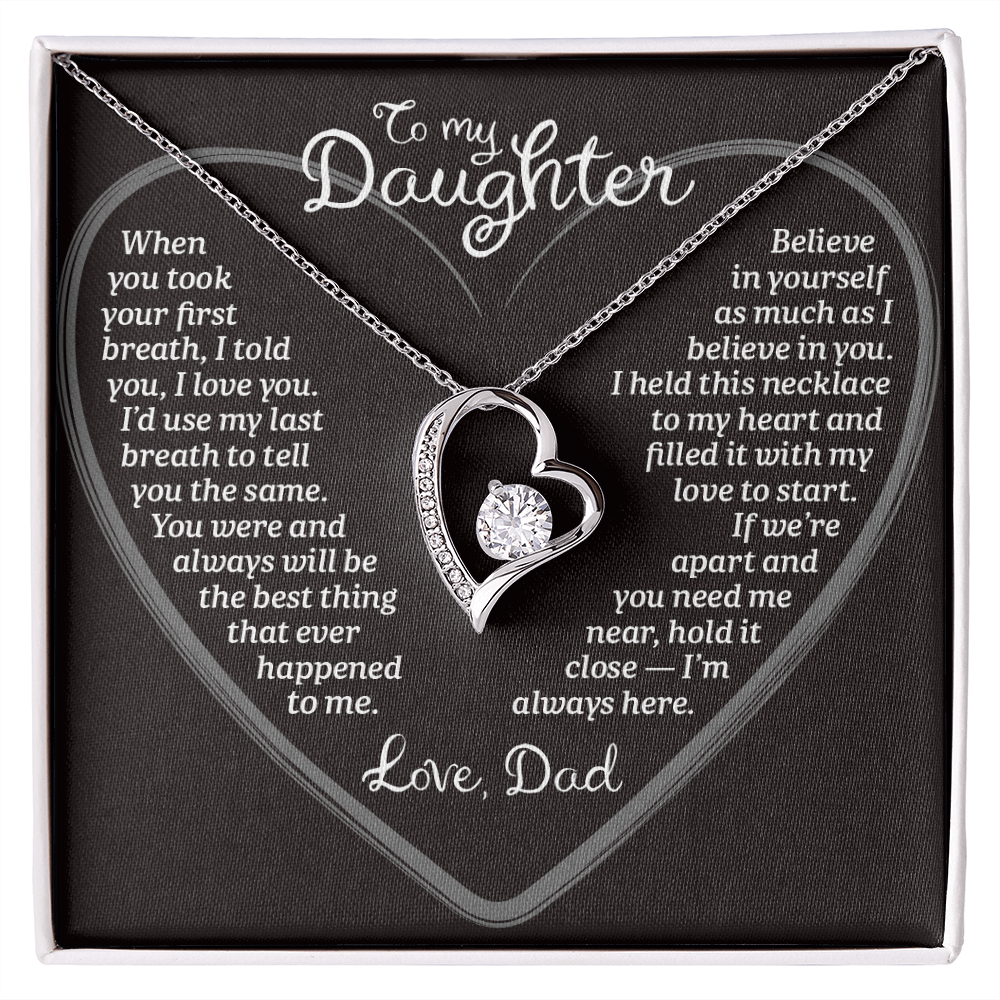 First Breath - To My Daughter - Forever Love
