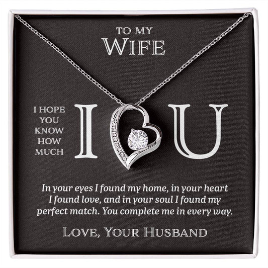 I Heart U Complete - To My Wife - Forever Love