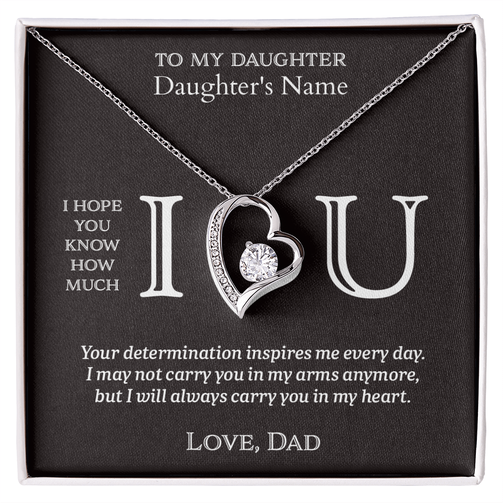 I Heart U Inspire - To My Daughter - Forever Love Per