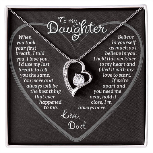 First Breath - To My Daughter - Forever Love