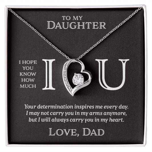I Heart U Inspire - To My Daughter - Forever Love