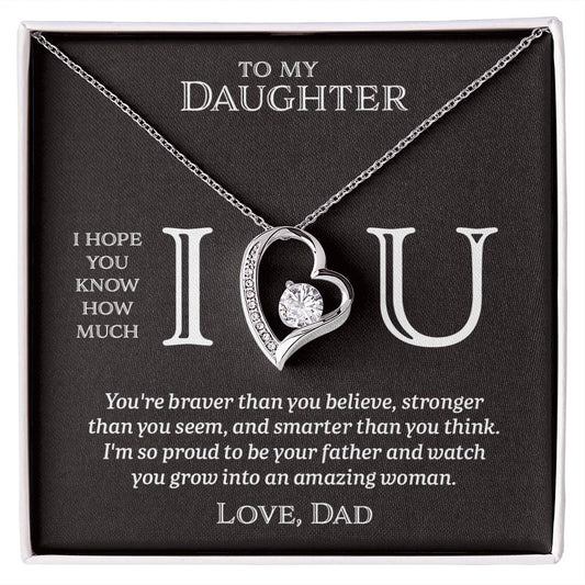 I Heart U Amaze - To My Daughter - Forever Love