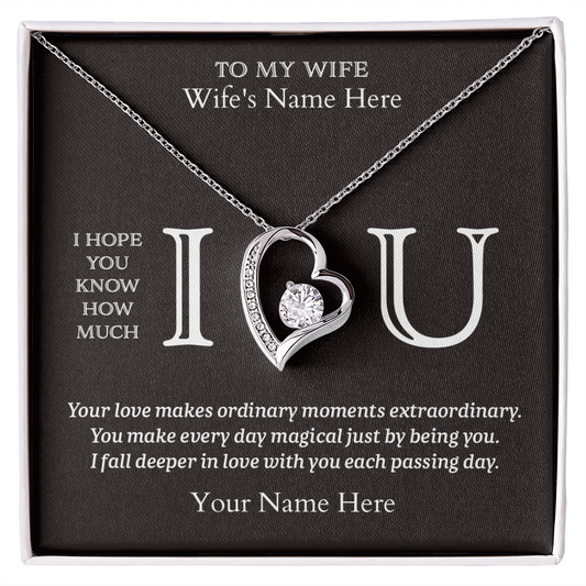 I Heart U Magical - To My Wife - Forever Love Per