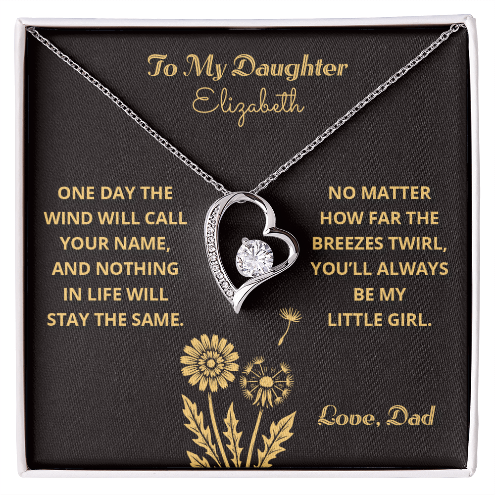 My Little Girl - To My Daughter - Forever Love Per