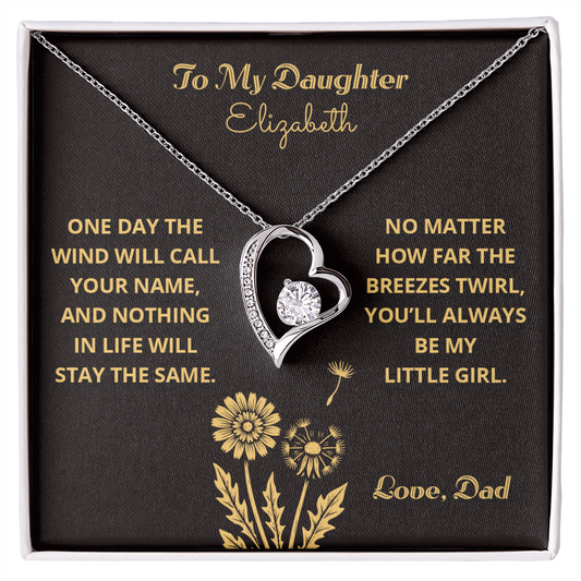 My Little Girl - To My Daughter - Forever Love Per