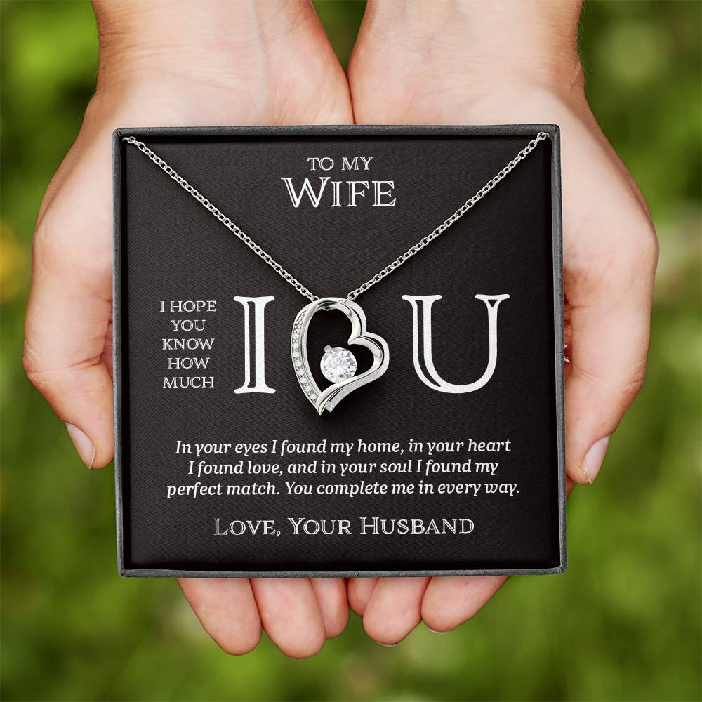 I Heart U Complete - To My Wife - Forever Love