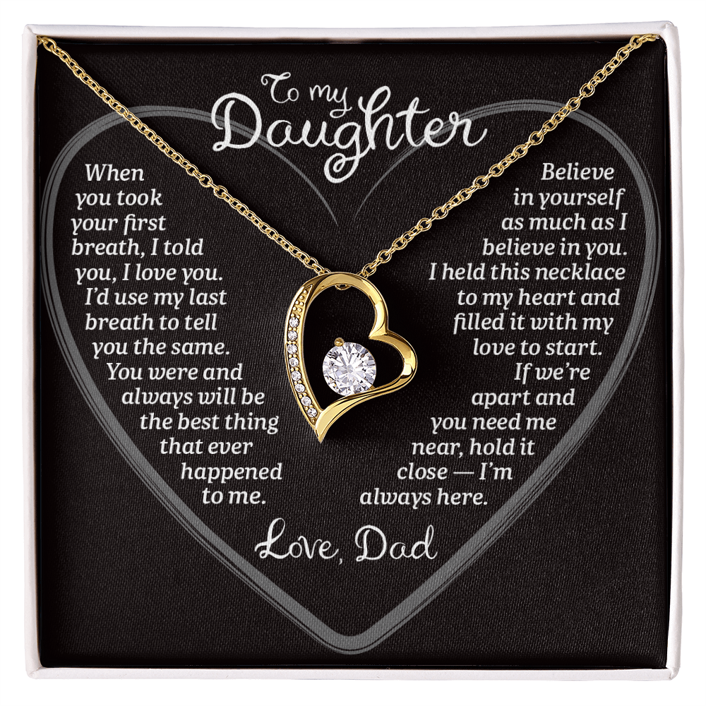 First Breath - To My Daughter - Forever Love