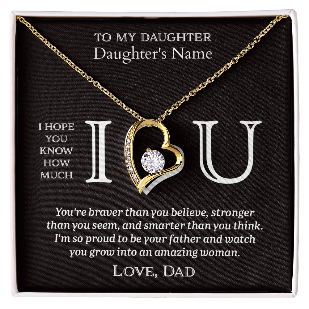 I Heart U Amaze - To My Daughter - Forever Love Per