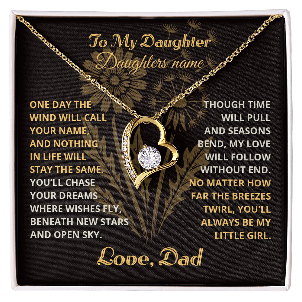Wishes Fly - To My Daughter - Forever Love Per