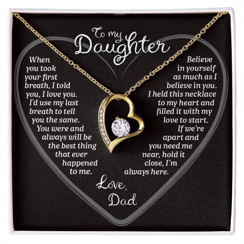 First Breath - To My Daughter - Forever Love