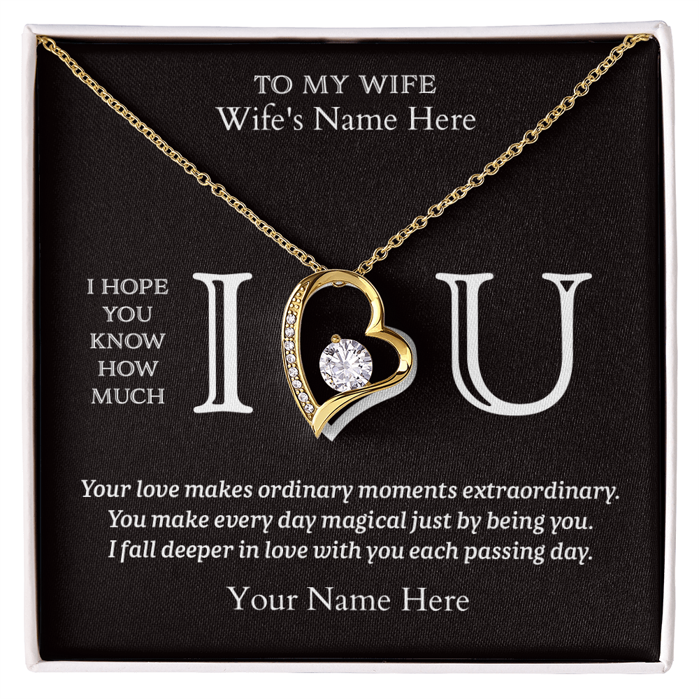 I Heart U Magical - To My Wife - Forever Love Per