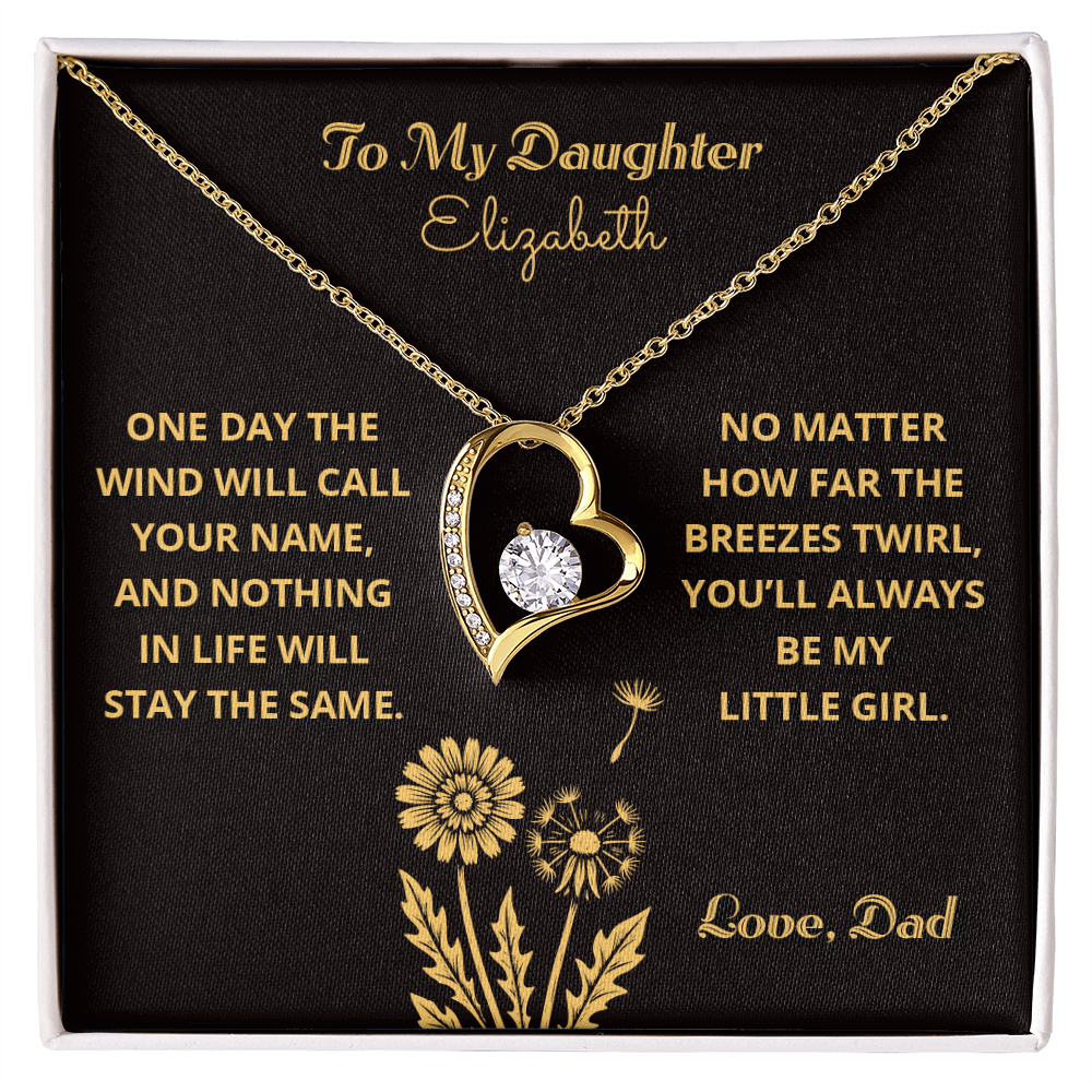 My Little Girl - To My Daughter - Forever Love Per