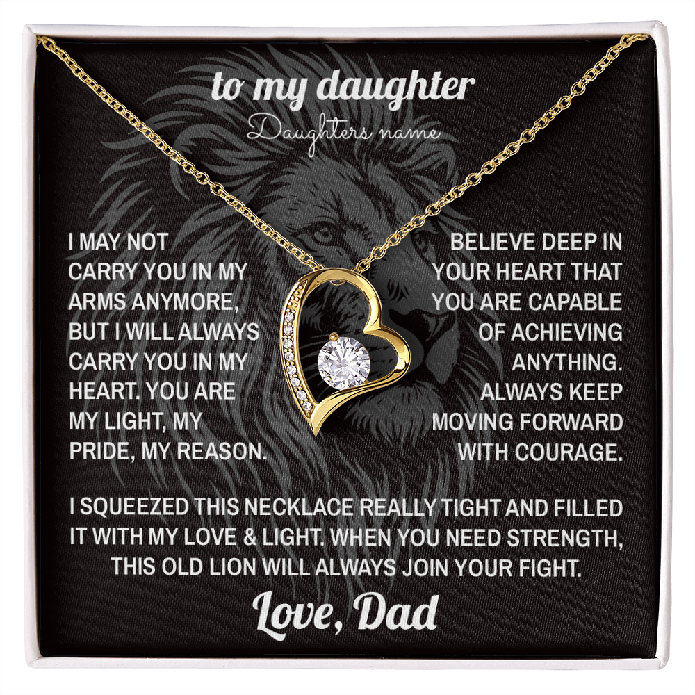 Lion's Strength - To My Daughter - Forever Love Per