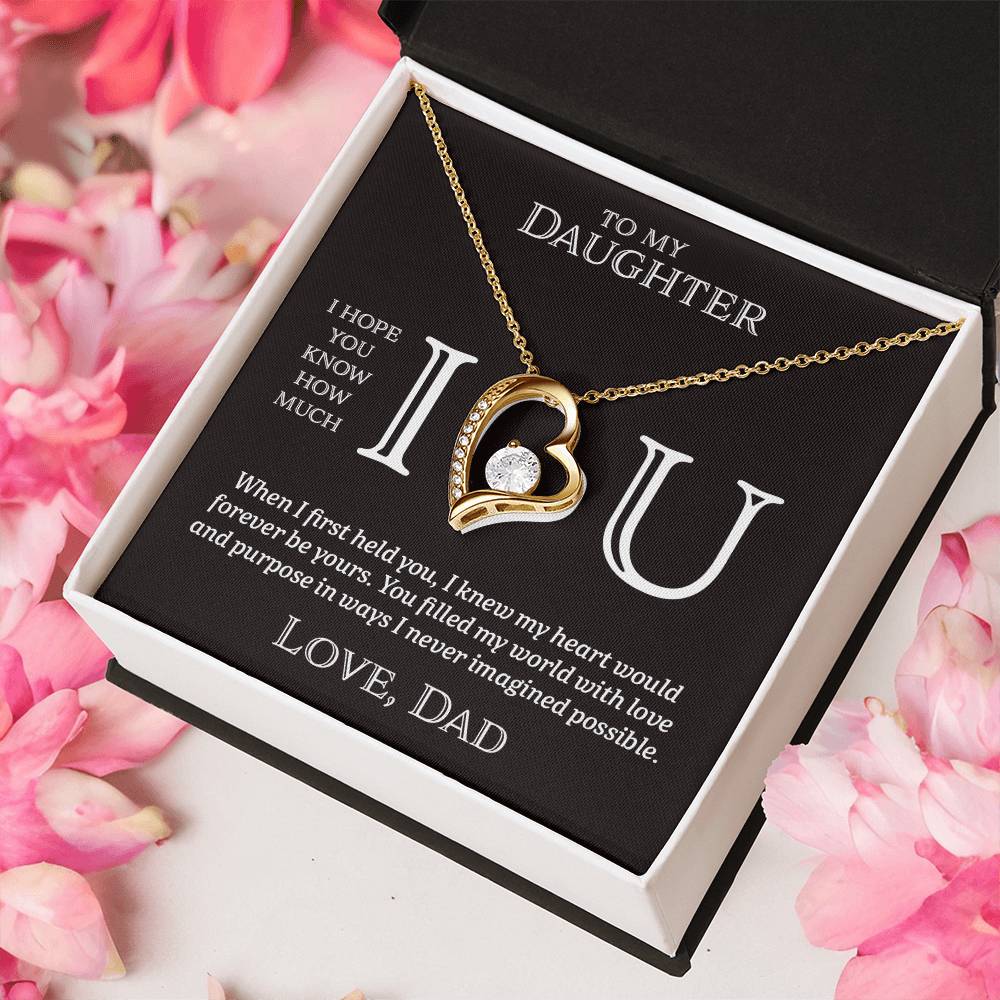 I Heart U Forever - To My Daughter - Forever Love