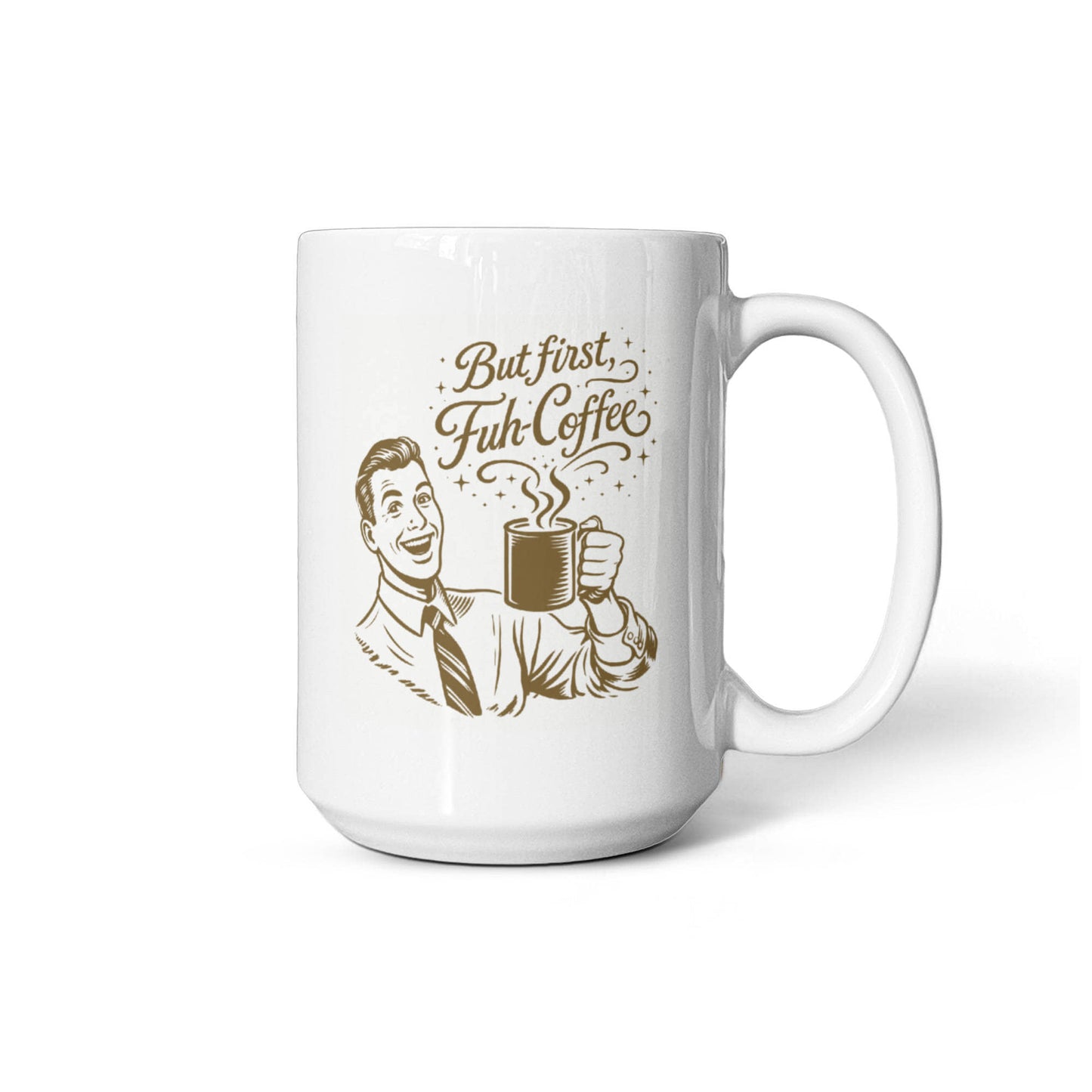FUH-COFFEE - Fifties Mug - White