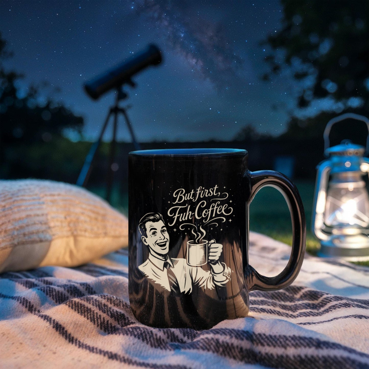 FUH-COFFEE - Fifties Mug - Black