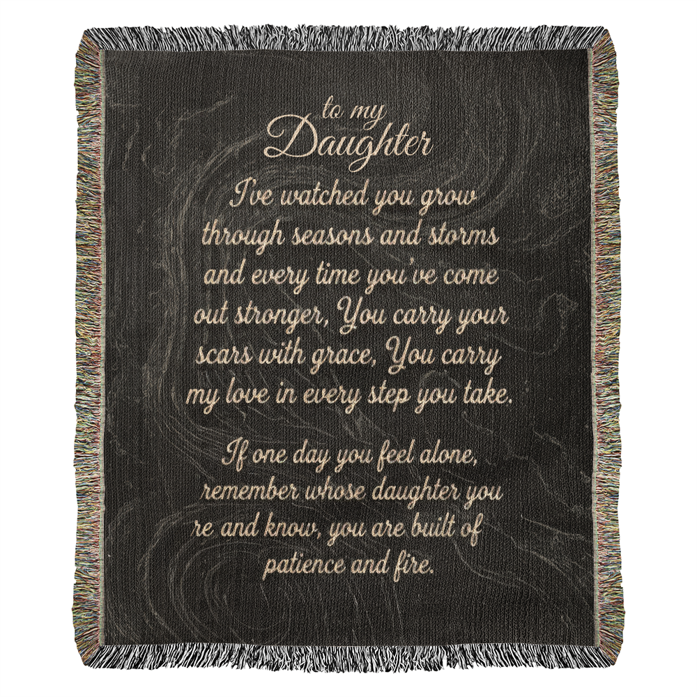 Seasons and Storms6 - Heirloom Woven Blanket