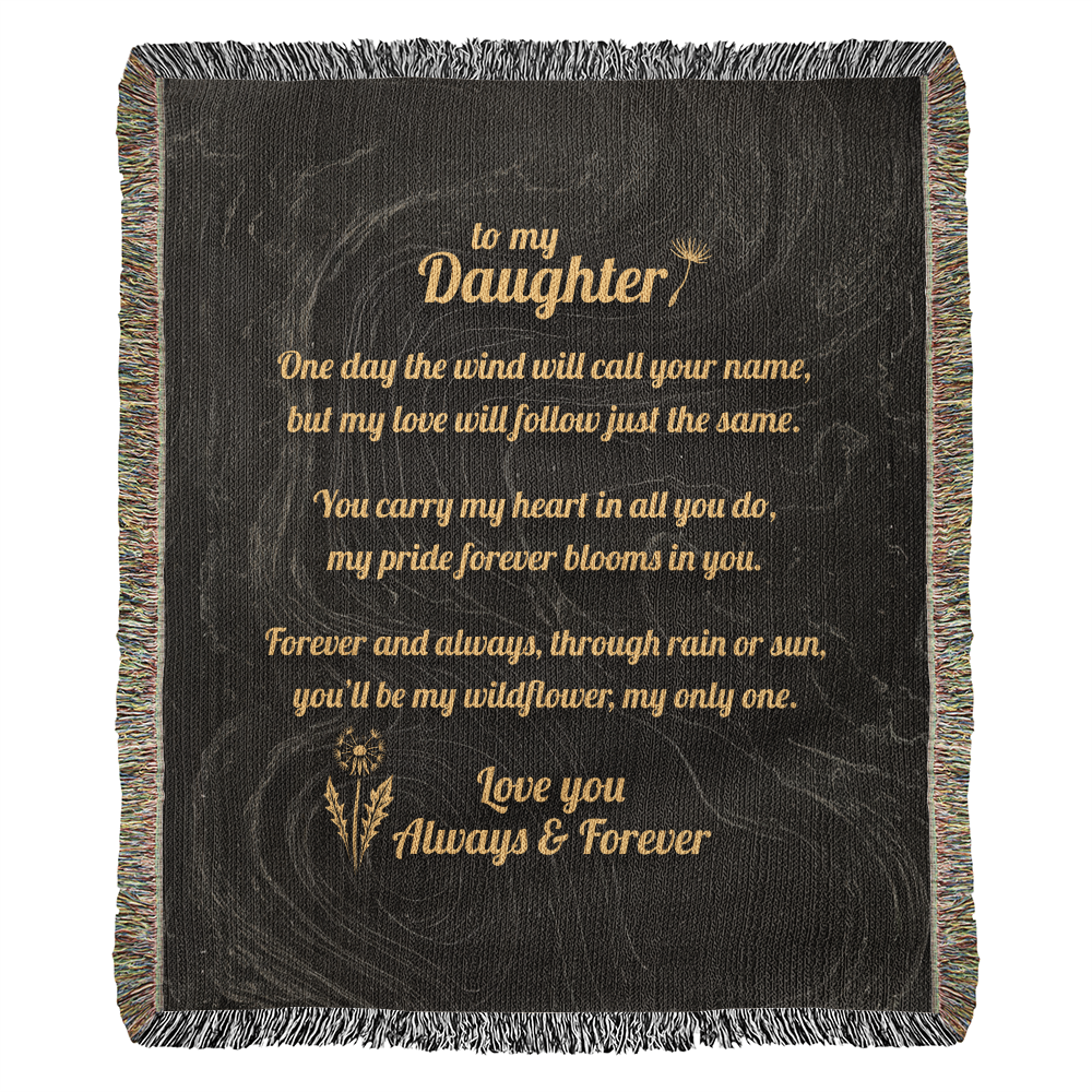 My Wildflower - Heirloom Woven Blanket