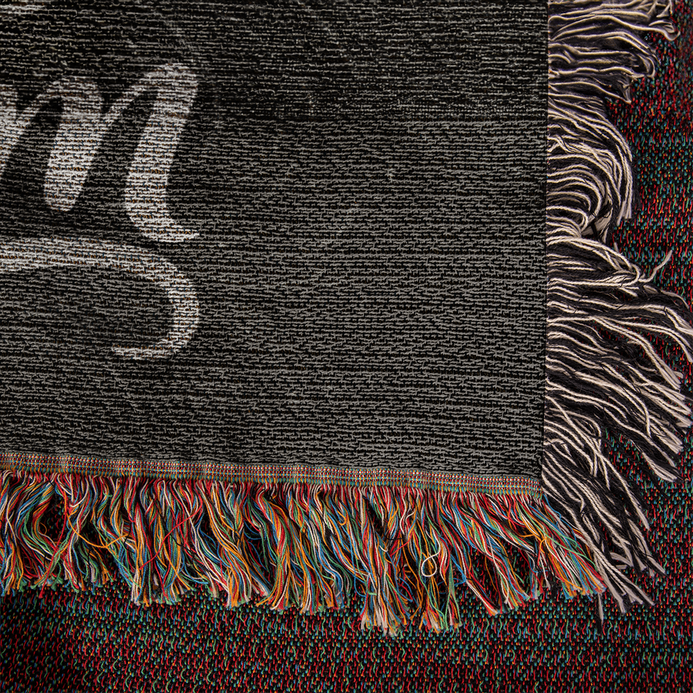 Scream I Am the Storm - Heirloom Woven Blanket