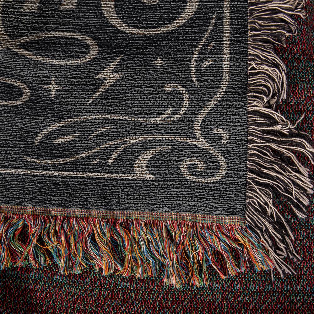 Whisper I Am the Storm Too - Heirloom Woven Blanket