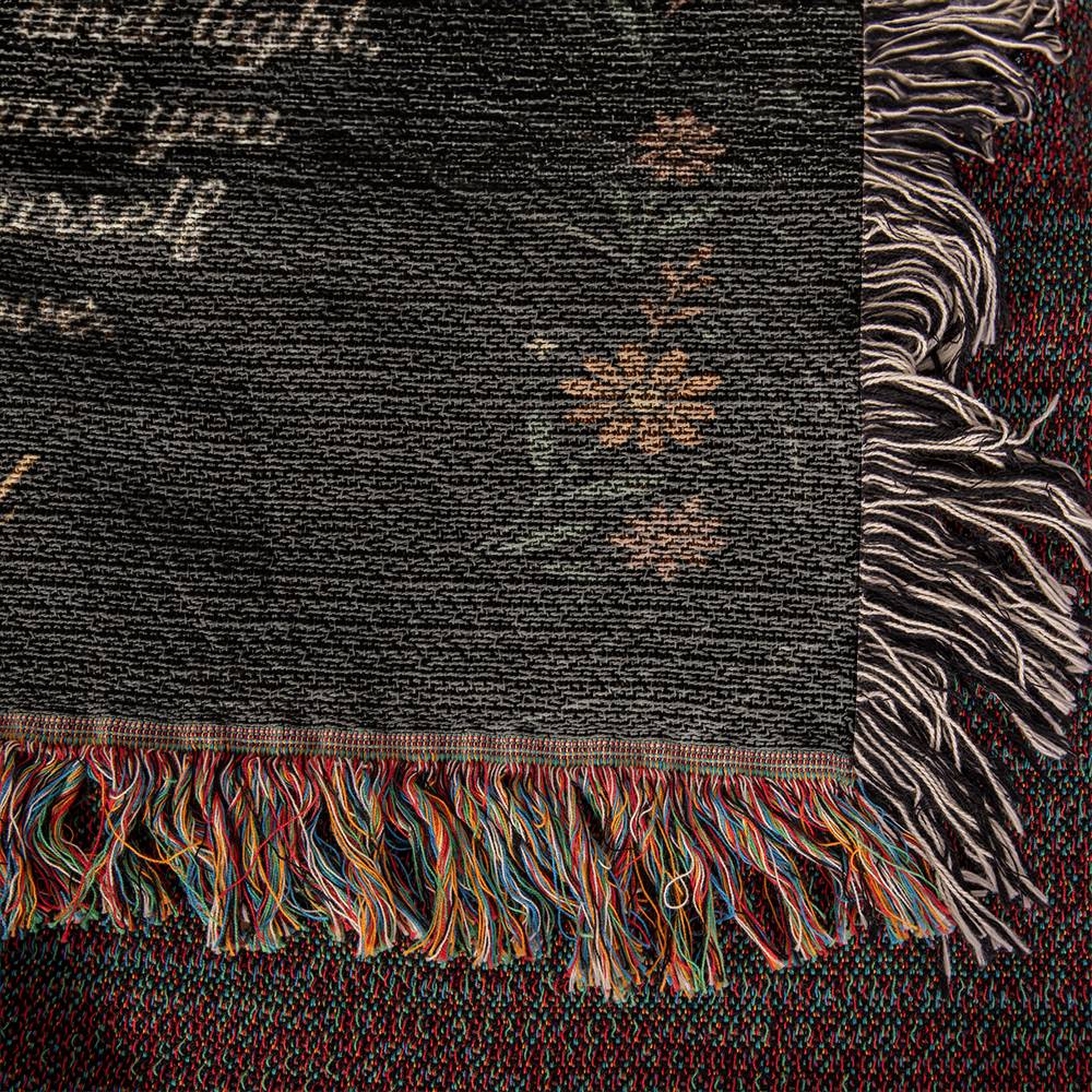 Seasons and Storms4 - Heirloom Woven Blanket