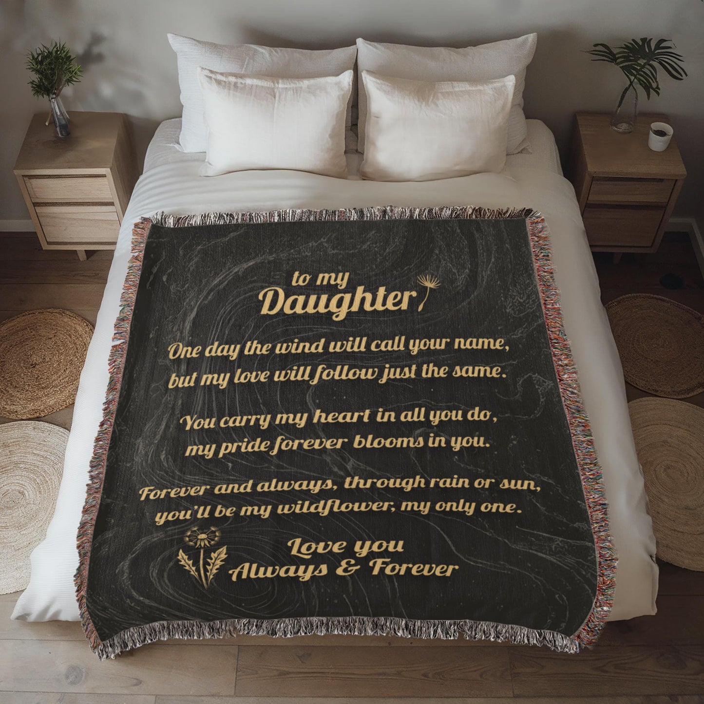 My Wildflower - Heirloom Woven Blanket