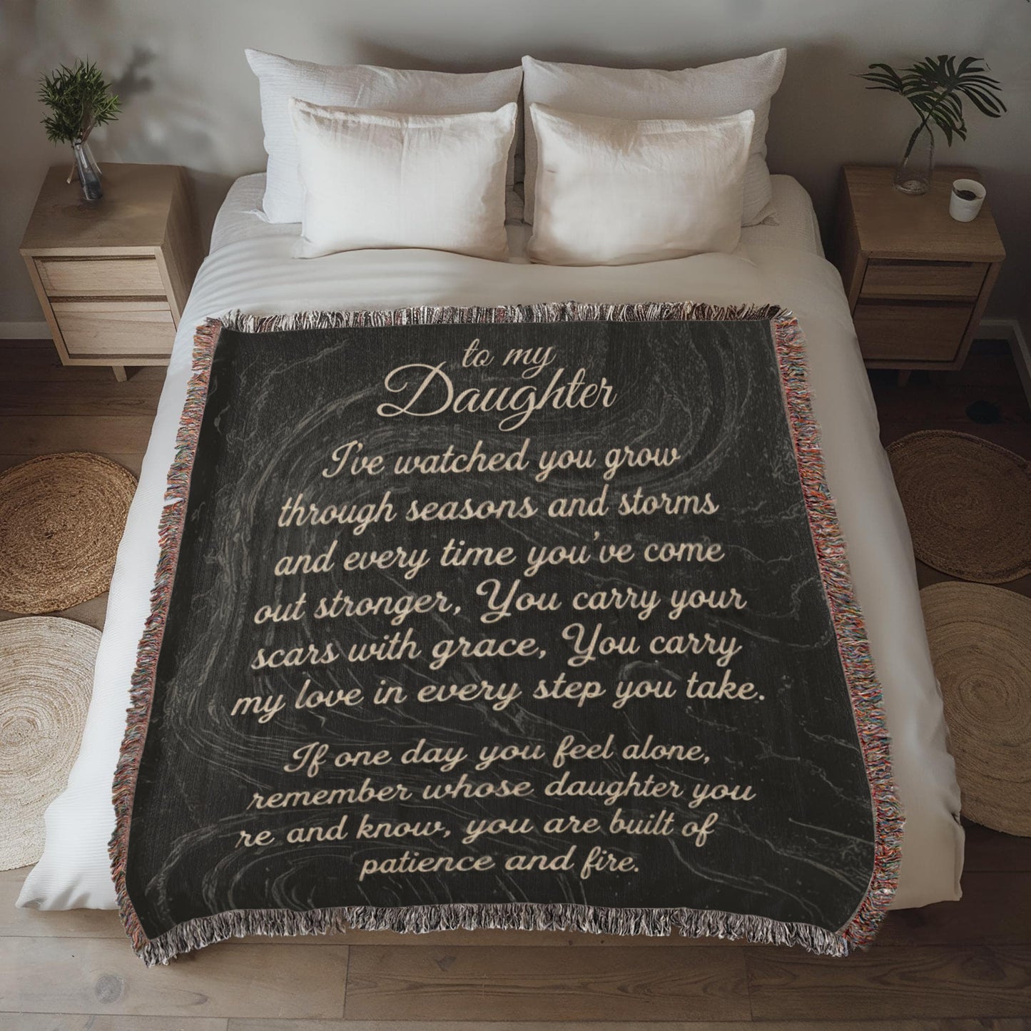 Seasons and Storms6 - Heirloom Woven Blanket