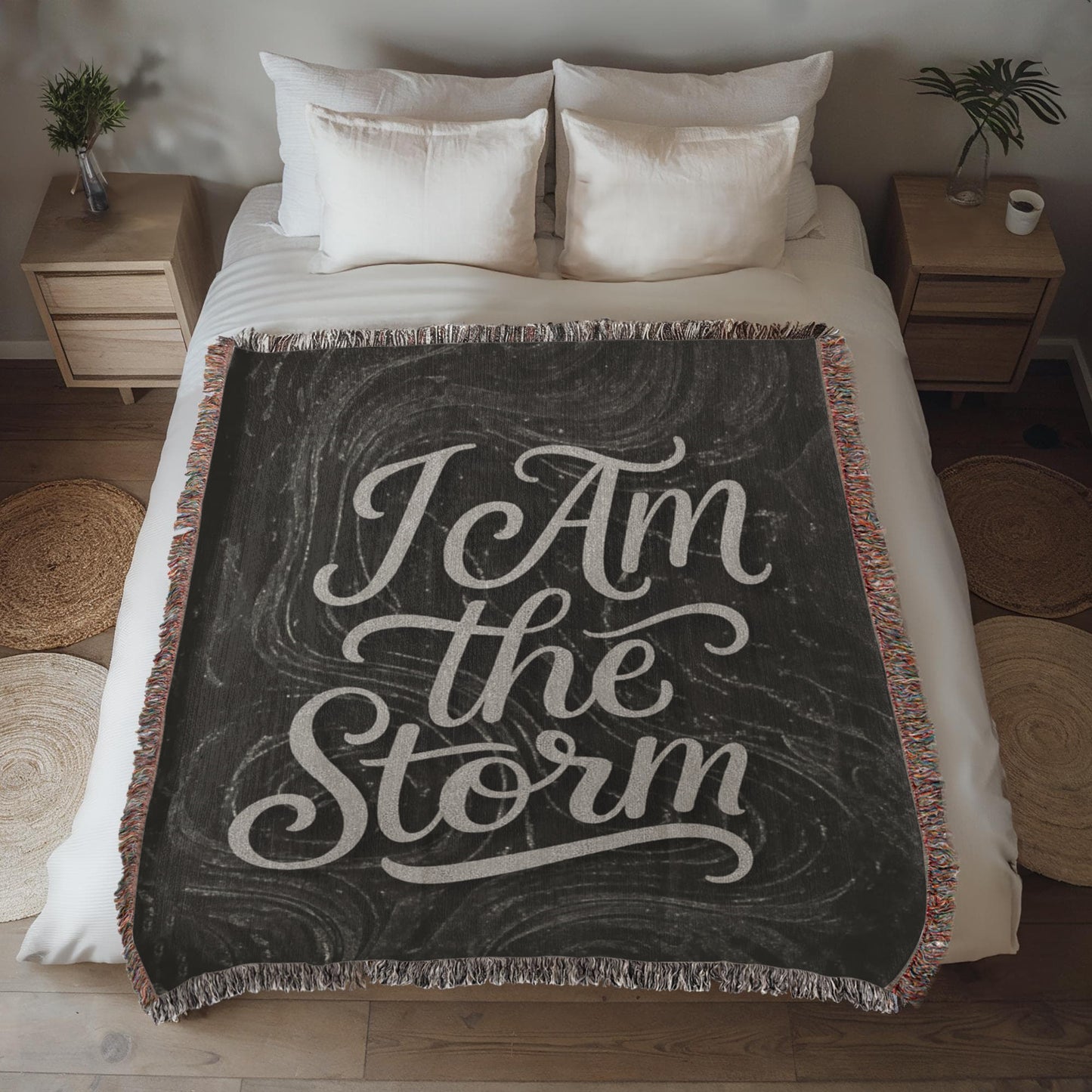 I Am the Storm - Heirloom Woven Blanket
