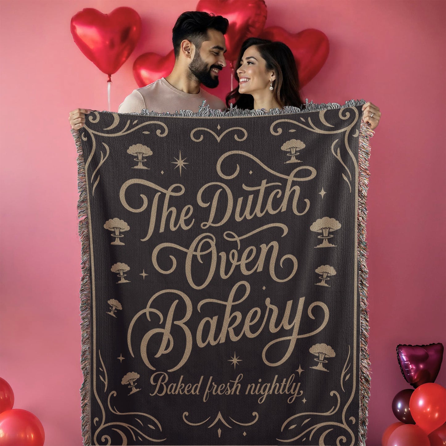 The Dutch Oven Bakery - Heirloom Woven Blanket