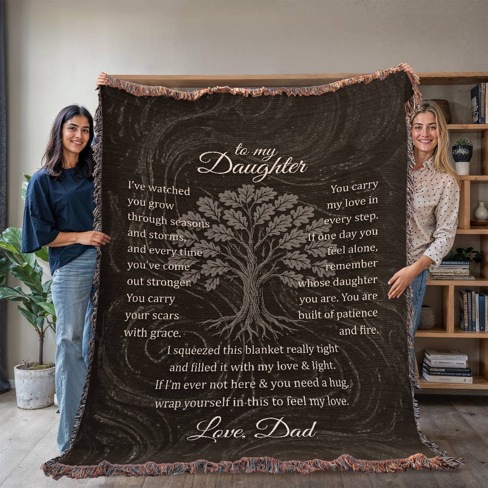 Seasons and Storms - Heirloom Woven Blanket