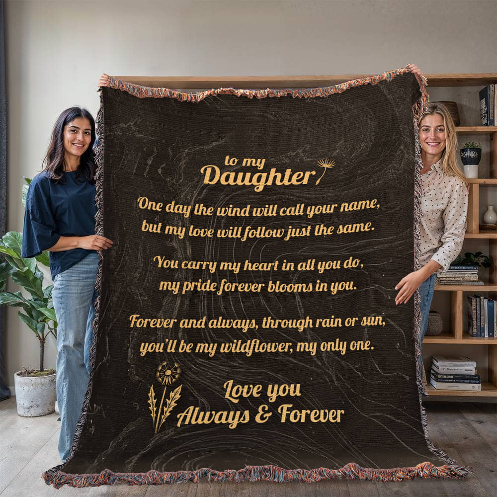 My Wildflower - Heirloom Woven Blanket