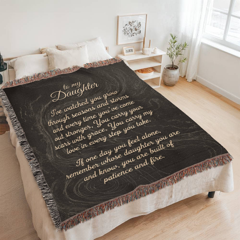 Seasons and Storms6 - Heirloom Woven Blanket