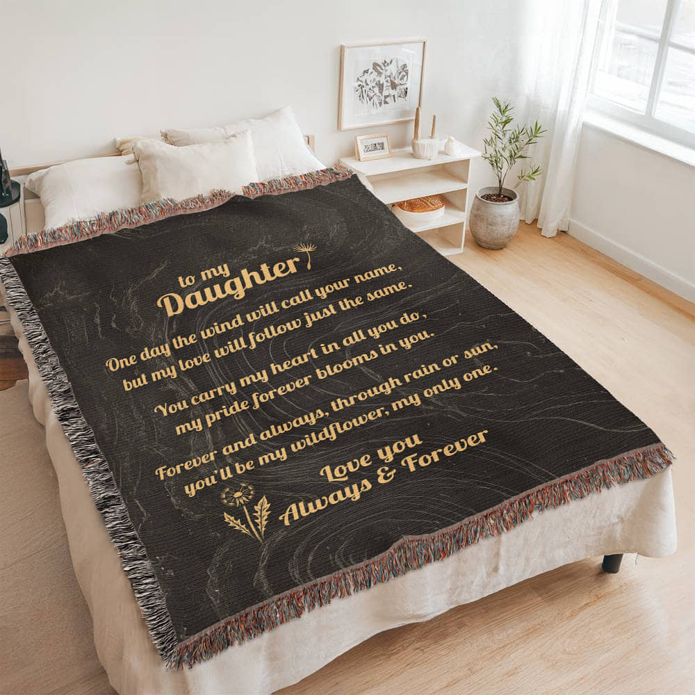 My Wildflower - Heirloom Woven Blanket