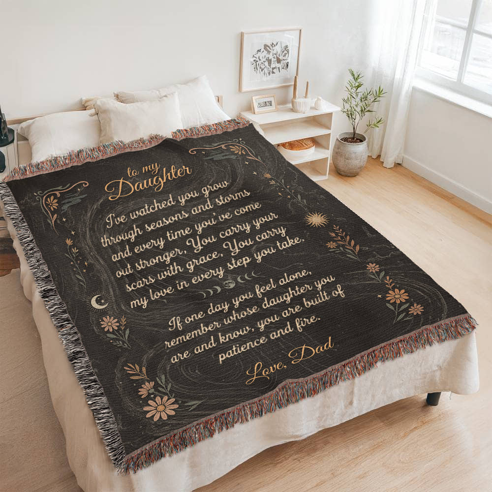 Seasons and Storms2 - Heirloom Woven Blanket