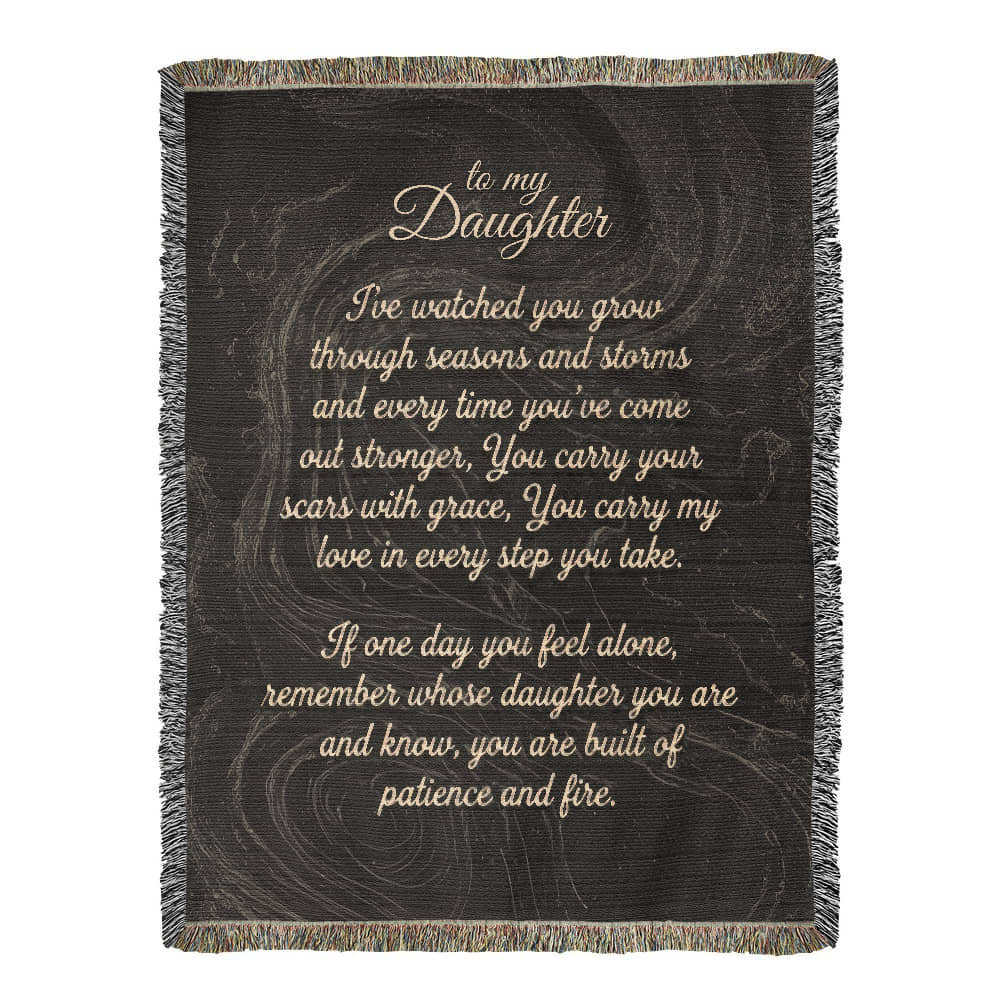 Seasons and Storms6 - Heirloom Woven Blanket