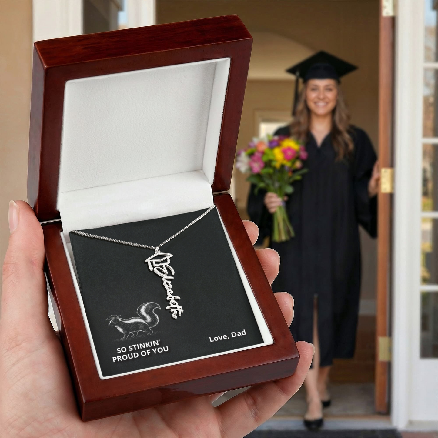 SO Stinkin' Proud - Graduation Gift From Dad to DAUGHTER