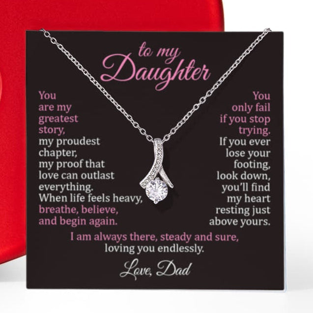 To My Daughter - Heart Rose Box - My Greatest Story II