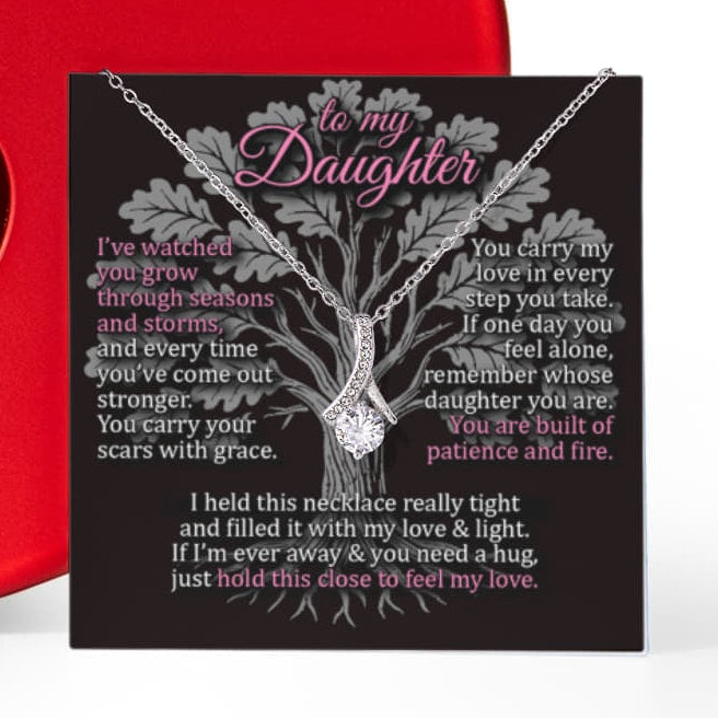 To My Daughter - Heart Rose Box - Seasons & Storms IV