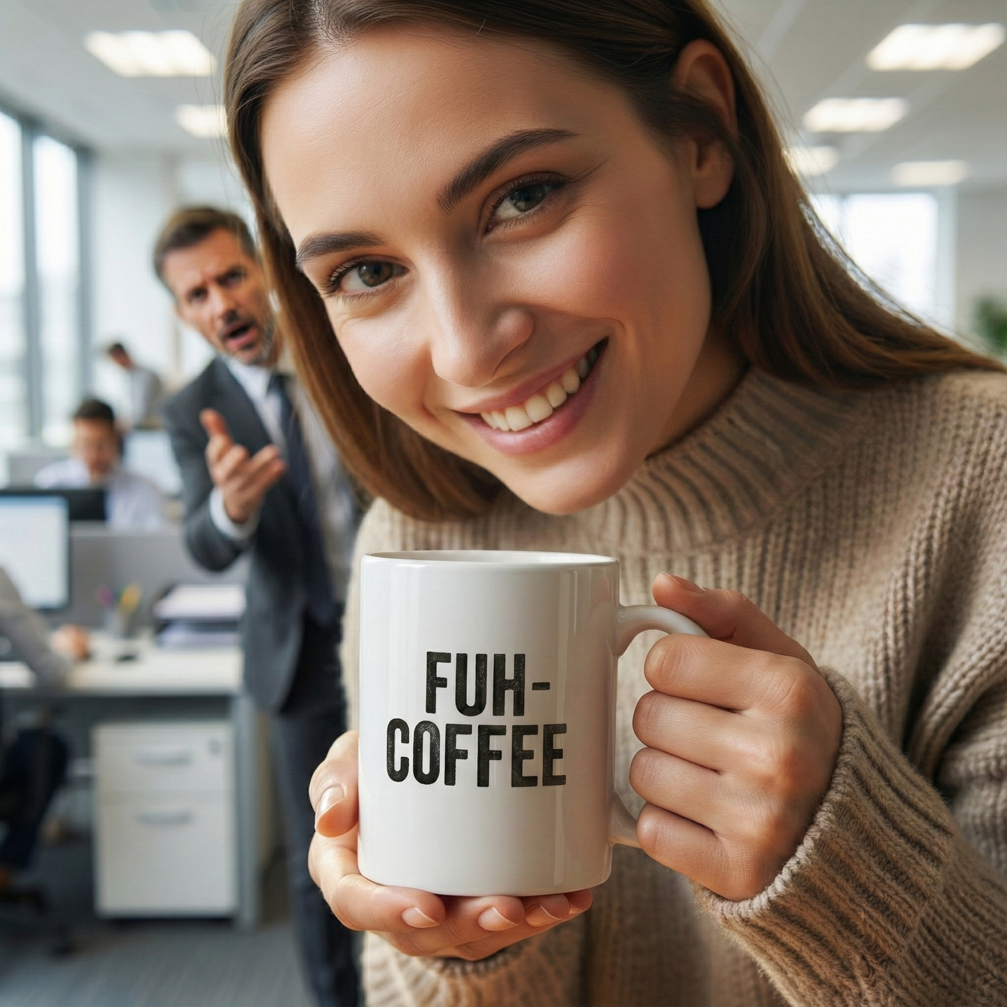 FUH-COFFEE - Mug - White