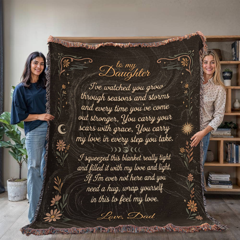 Seasons and Storms4 - Heirloom Woven Blanket