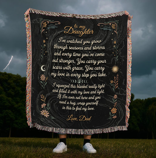 Seasons and Storms4 - Heirloom Woven Blanket